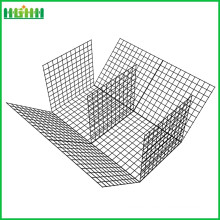 Acoplamiento de alambre galvanizado hexagonal como caja de Gabion Acoplamiento de alambre hexagonal del gallo de la cesta del gabion galvanizado para la India